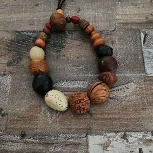 Natural Beaded Bracelet